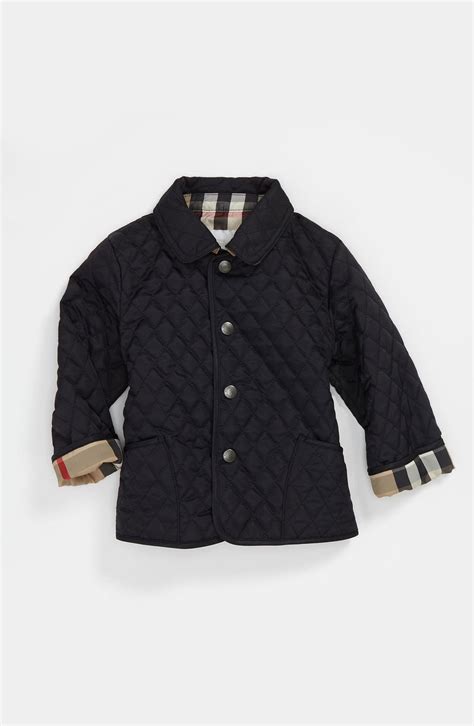 burberry black coat girl|baby Burberry jacket.